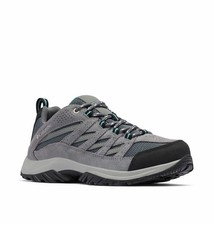 Columbia Womens Crestwood Hiking Shoe, Graphite/Pacific Rim, 7