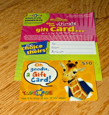 Vintage 2001 TOYS R US Gift Card W/ Hanger Card (NO VALUE) Collectible #3