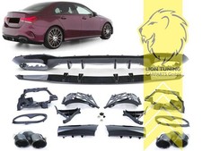 Heckansatz Heckspoiler Diffusor f&uuml;r Mercedes Benz W177 A-Klasse f&uuml;r AMG Line
