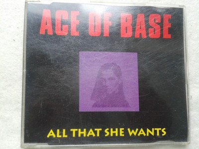 CD  Ace Of Base   All That She Wants           S3