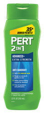 Pert® 2-in-1 Advanced+ Extra Strength Anti-Dandruff 12 oz 0.58 per gallon