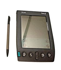 Palm III 3Com Gray PDA Handheld LCD Display - Professional Organizer with Stylus