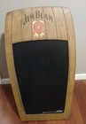 Jim Beam Wooden Barrel A-Frame Chalk Board Rest/Bar/Man Cave Sign 40" X 24" RARE — photo 4