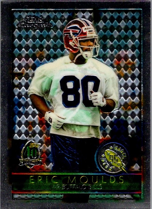 1996 Topps Chrome - Eric Moulds #154 (RC)