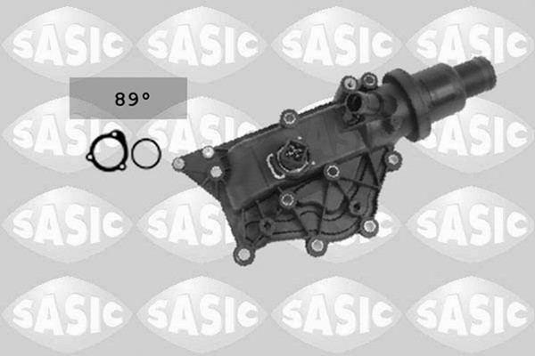 Thermostat KüHlmittel Sasic 3304020 FüR Clio Megane Renault BR0 BM0 LM0 KM0 2 3-image