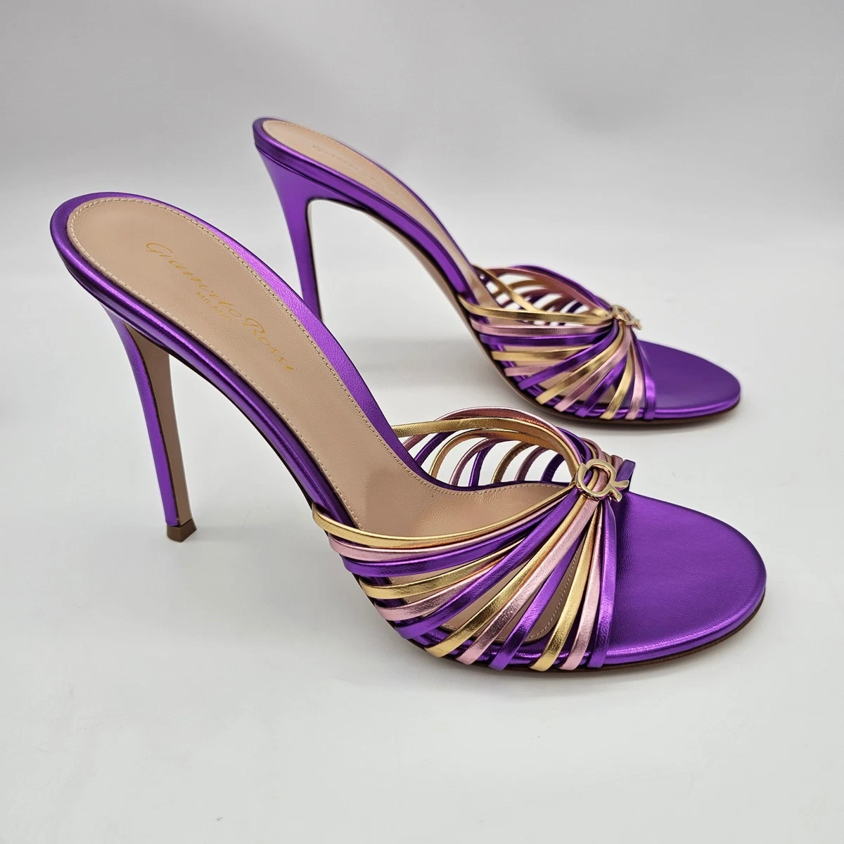 【まとめ買い】MSGM パープルサテン Gianvito Rossi まとめ買い】MSGM パープルサテン Gianvito Rossi まとめ買い】MSGM