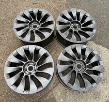 SET OF 4 Genuine Tesla Model 3 Performance 20” Alloy Wheels Rims 9J 1044267-00-A