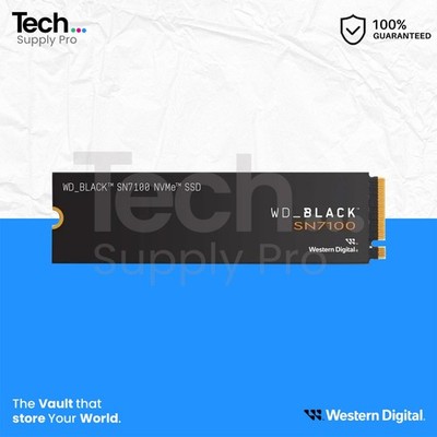 WDS400T4X0E Western Digital Black SN7100 4TB NVMe M.2 2280 Solid State Drive