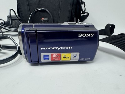 Sony DCR-SX45/L Camcorder - Blue for sale online | eBay