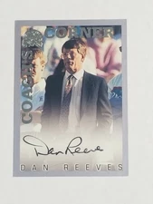 Broncos Dan Reeves Signed 2000 Fleer Coaches Corner Greats of the Game COA Auto