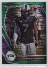 2021 Panini Prizm Draft Picks Green Pulsar Prizm 25/25 Trevon Moehrig #146 rf2