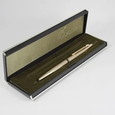 Montblanc vintage Noblesse 20K Gold Plated Ballpoint Pen (Clip Mechanism) + Box