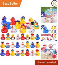 Adorable 24 Patriotic Rubber Ducks - Perfect for Independence Day Comedy  Play