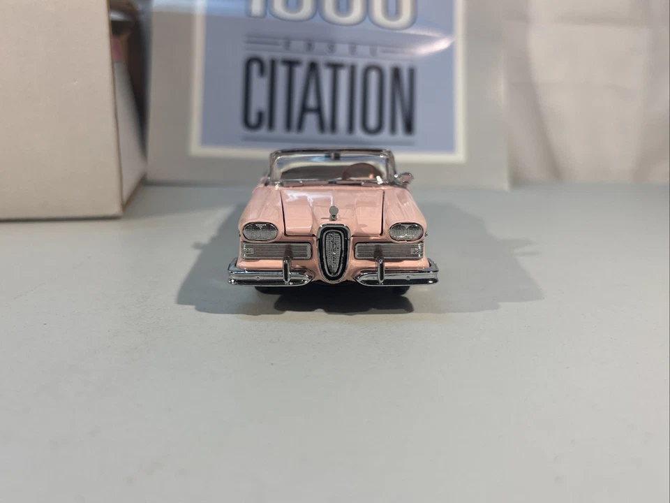Franklin Mint 1987 Precision Models 1958 Ford Edsel Citation Die-Cast 1/43 Scale - Image 3 of 4