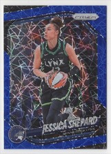 2025-26 Panini Prizm WNBA Blue Velocity Jessica Shepard Minnesota Lynx #137