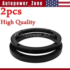 2PCS 6.5" Plastic 1/2" Speaker Spacer Rings Subwoofer Custom Mounting Adapter