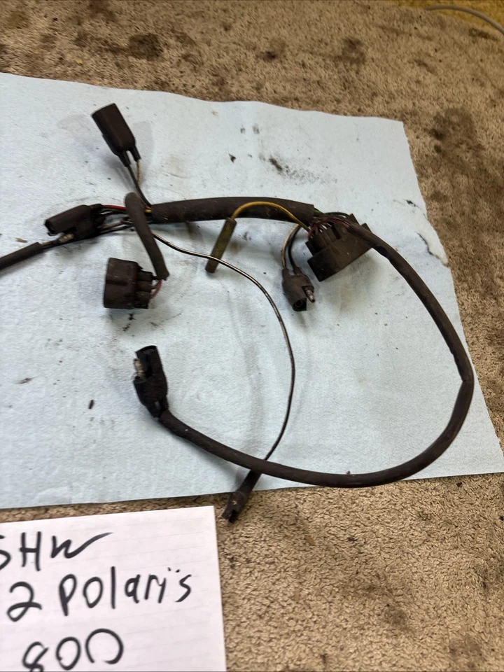 2002 Polaris RMK 800 secondary wiring harness pigtail 388 - Image 4 of 4