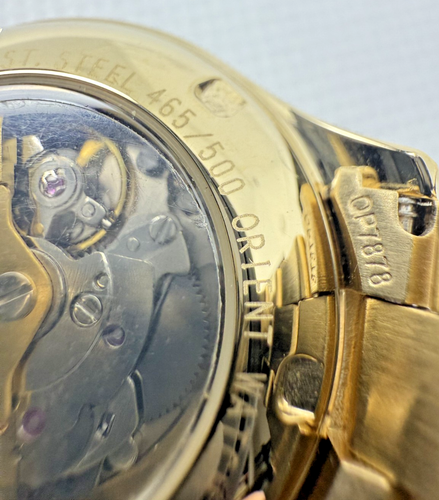 Limited Orient Star Automatic 500 Limited Watch Date See-Through Back Japan - Picture 3 of 15