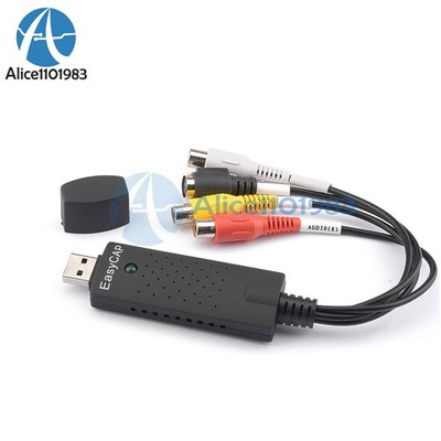 USB2.0 Video   Card Audio Converter TV DVD VHS Audio   Adapter *uq