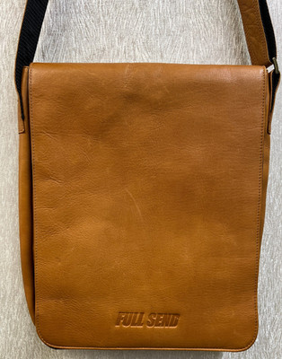 Full Send Messenger Bag Satchel Cross Body Leather  (A)