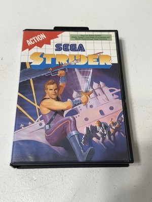 Strider 1991 Sega Master System Complete CIB Tested