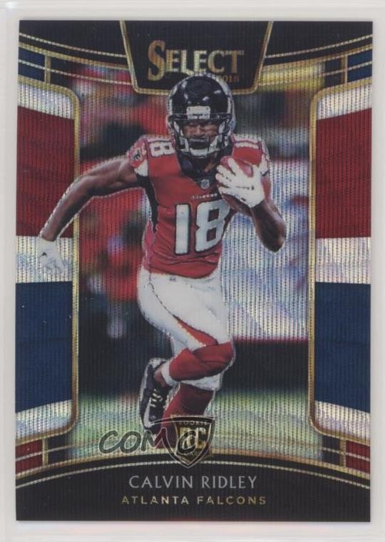 2018 Panini Select Concourse Tri-Color Prizm /199 Calvin Ridley #57 0cr1
