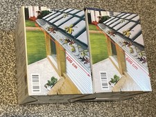 2 X 6m Rolls Gutter Net Protection Mesh Guard with 15 Fixing. (Both For £10)