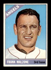 1966 Topps #152 Frank Malzone  VG/VGEX X3083789