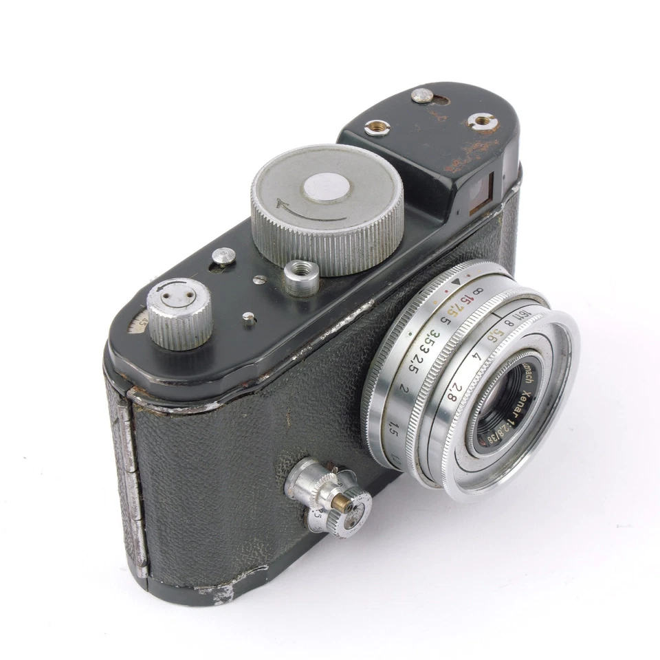 Robot II Black w. Xenar 2.8/38mm 24x24 35mm Film - Bild 2 von 4