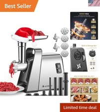 Aobosi Electric Meat Grinder | 3000W Heavy Duty with Versatile Sausage Maker Kit