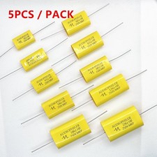 5Pcs/Pack Audiophiler Axial MKP HIFI Crossover Audio Capacitor 250V 1uf-47uf