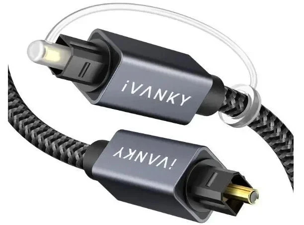 10 Ft Digital Optical Audio Cable Samsung Vizio LG Sony Sound Bar TV PS4 Xbox US