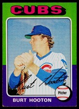 1975 Topps #176 Burt Hooton - VG