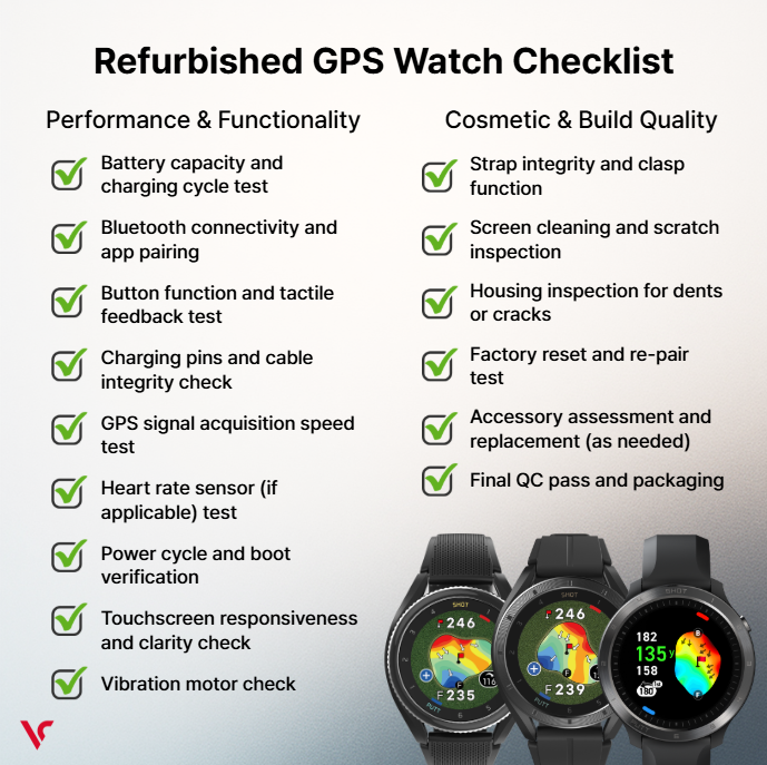 Voice Caddie G3 Hybrid Golf GPS Watch w/Slope and 38k+ Courses