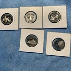 YES PROOF FIVE 2000 SILVER  Quarters. NICE