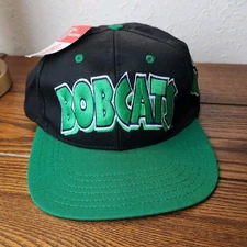 Ohio University Bobcats Vintage Twins Enterprise Snapback Cap Hat NWT 