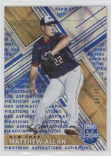 2019 Panini Elite Extra Edition Aspirations Blue 4/75 Matthew Allan #81 2r8