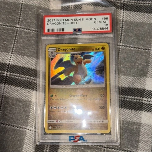 Dragonite Holo Gem Mint PSA 10 2017 Pokémon Sun and Moon #96
