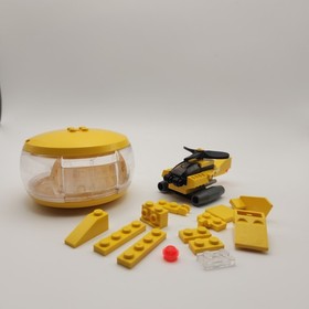 LEGO X-Pod: Robo Pod 4348 Yellow & Auto Pod 4347 Blue Retired COMPLETE w/manuals