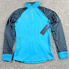 Mizuno performance Youth 1/2 Zip Jacket track Large girls athletic gym softball