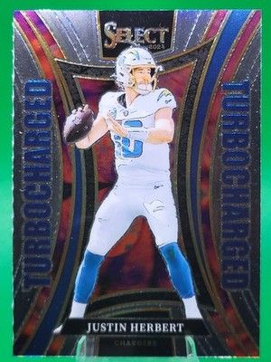2024 Panini Select - Turbocharged Justin Herbert #9