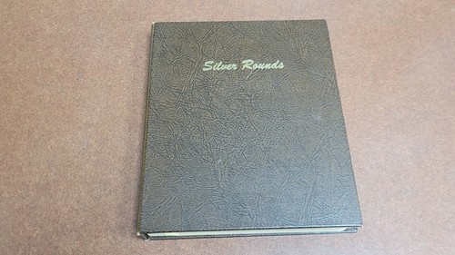 Dansco 7084 39mm Silver Rounds Album With 7 Pages No.17