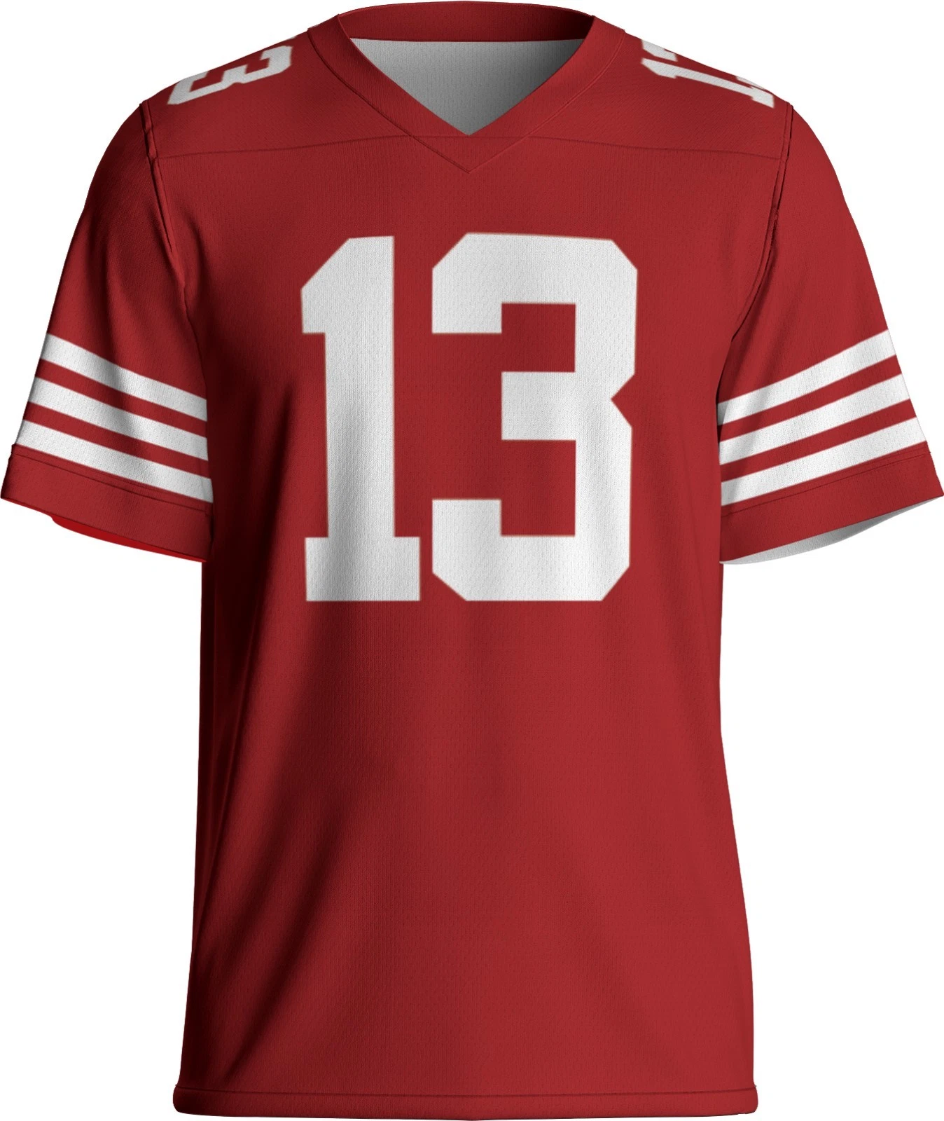 Custom Brock Purdy Red Jersey