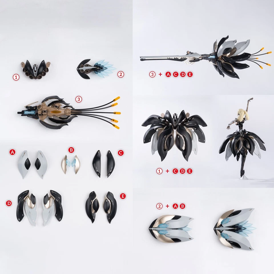 HiPlay Earnestcore Craft1/10 Rasado Project RS-03 Stella Lily Assembly Model Kit - Image 3 of 4