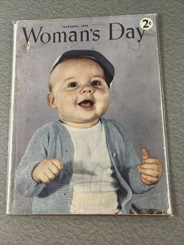 Vintage War Time Magazine Women’s Day February 1944