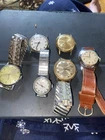5 Mens 1 Women’s Vintage Timex Wristwatch Vintage Lot T14 Parts