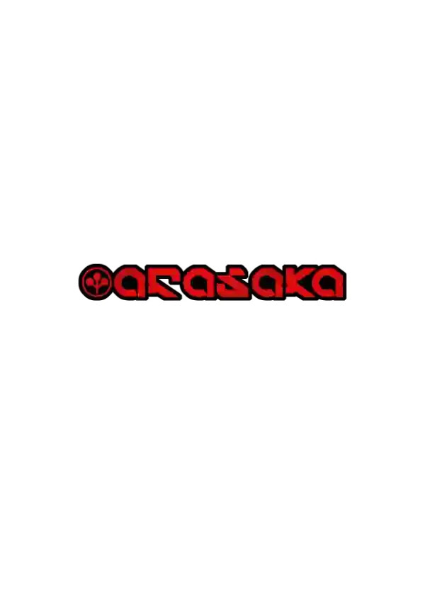 CyberPunk Arasaka Logo  5x0.68" 3M Premium Vinyl Waterproof Sticker