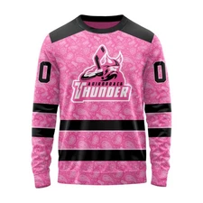 Personalized Adirondack Thunder Sweater Special Pink Fights Breast Cancer