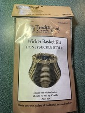 NEW  Wicker Basket Making Art Kit "Honeysuckle Style"