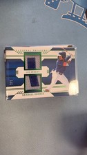 KENDALL GEORGE 2024 NATIONAL TREASURES GAME GEAR DUAL PATCH Gold /5 RC